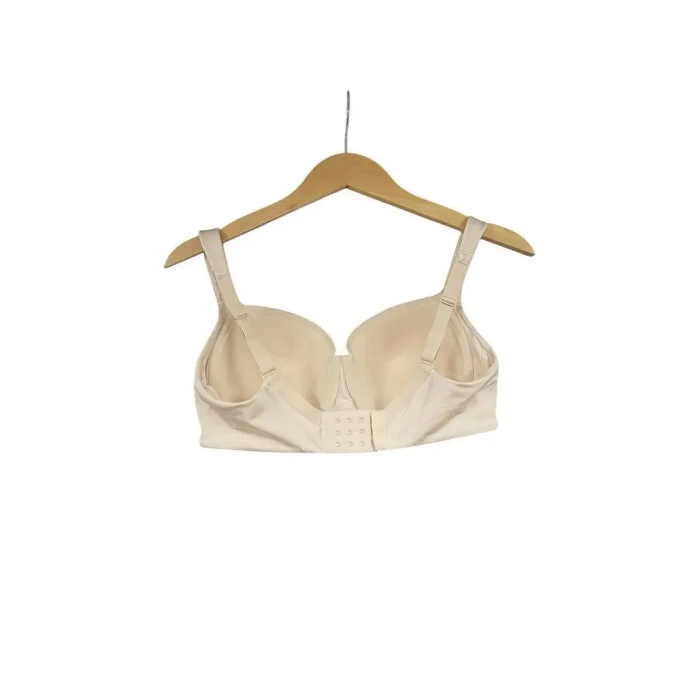 Soma Stunning Support Smooth Full Coverage Bra Nude‎ Beige Womens 34DD